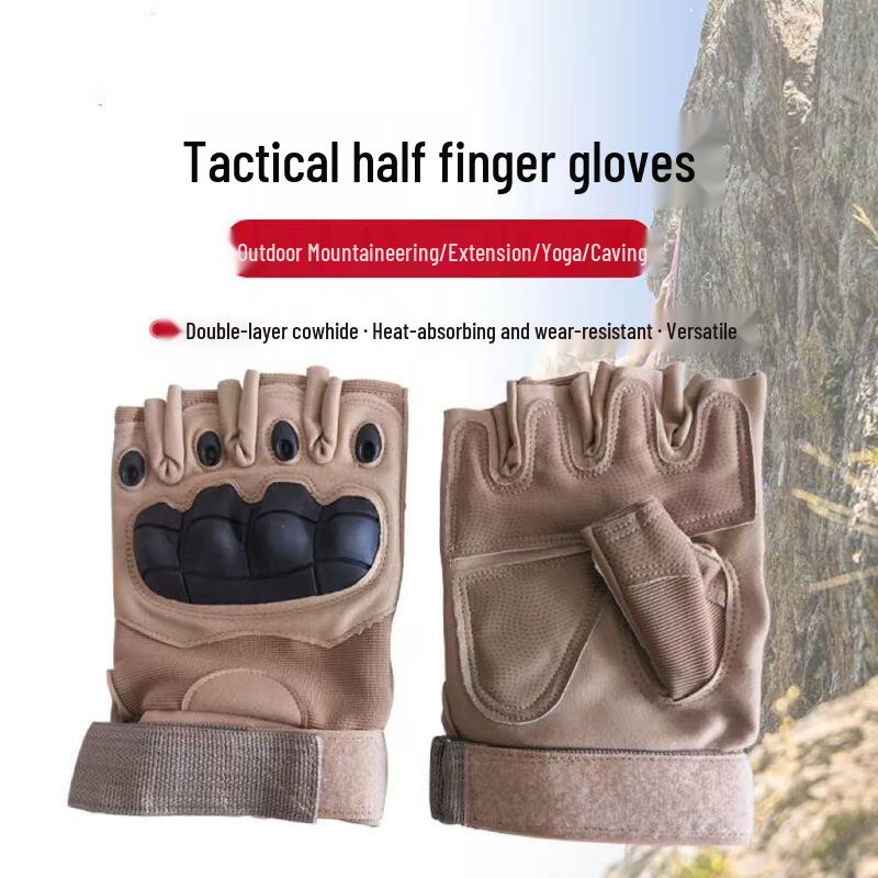 Outdoor Tactical Half-Finger Climbing Gloves XL