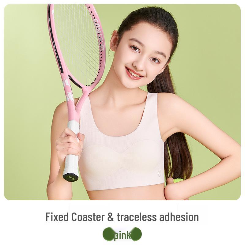Tween Girls  Training Bra and Vest Set, Ages 10-14 L [85-100 lbs]