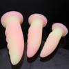 Colored Silicone Female Masturbator Anal Plug  Alternative Adult Toy Manual Dildo