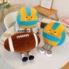 Kreative Niedliche Ausdruck Volleyball Puppe Plüschtier Rugby Puppe Kinder Beruhigen Stoffpuppe Geburtstag