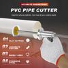 Inside PVC Pipe Cutter Plumbing Internal Cutter Adjustable Pipe Cutting Tool with 1/4in Hex Shank for Impact Drivers and Drills