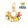 ONE PIECE Keychain Monkey D. Luffy Nami Anime Peripherals Bluetooth Headset Charm Delicate Fashion Toy Jewelry Gift for Friends