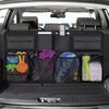 Multifunctional SUV Car Trunk Storage Bag Backrest Hanging Bag Decorative Items Organizer for Vehicle Interior