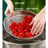 Multi-functional Stainless Steel Steamer Basket for Vegetables and Other Dishes. Perfect for Draining Oil and Water. Easily Steam Vegetables by Placin