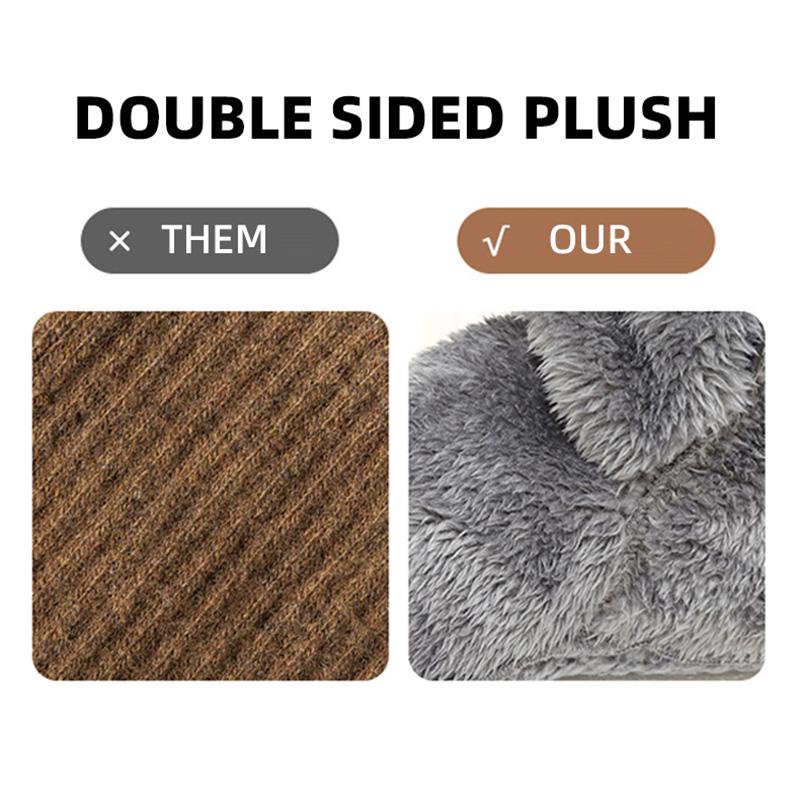 Winter Ankle Warmers Cold Socks Fractured Gypsum Socks For Middle-aged And Elderly People Indoor Home Warm Floor Socks