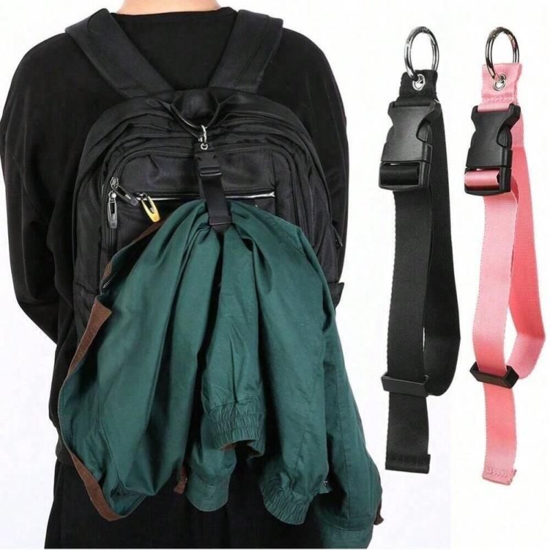 Portable Luggage Strap Durable Outdoor Buckle Men Women Backpack Clip Must-Have Travel Gift Bag Tags for Luggage Accessories