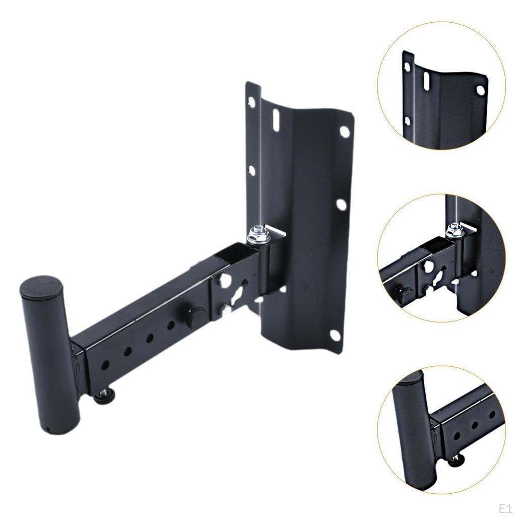 Speaker Bracket Accessories, Space Saving, Stable Practical Sturdy Rack Wall Mounted for