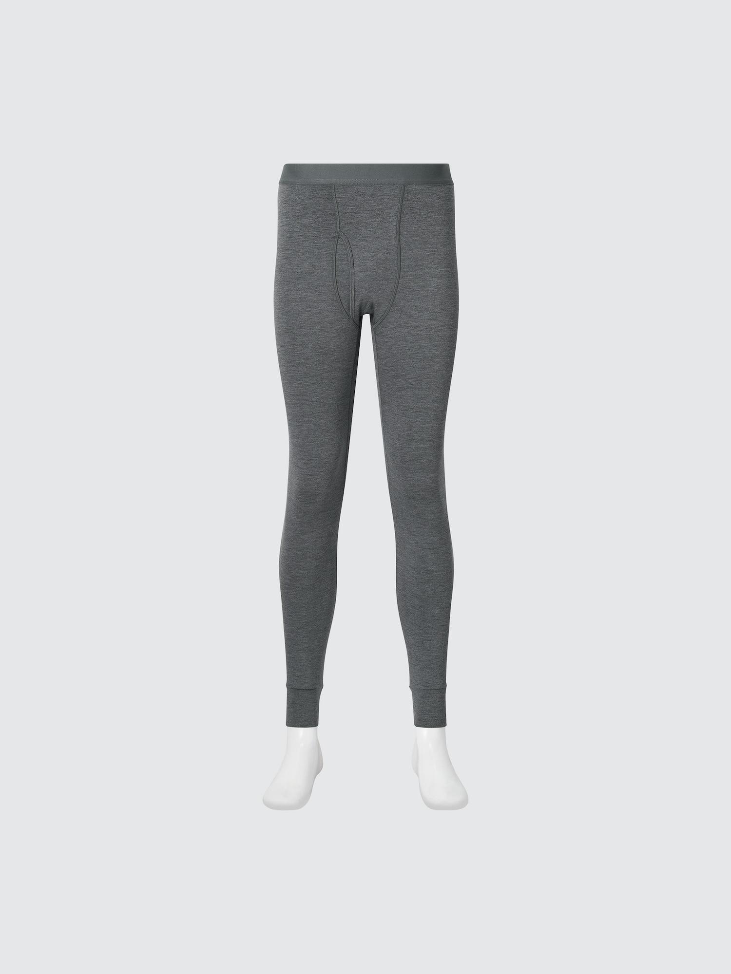 

Uniqlo Япония Ультратеплые колготки Heattech с передним открытием 08 DARK GRAY/XS