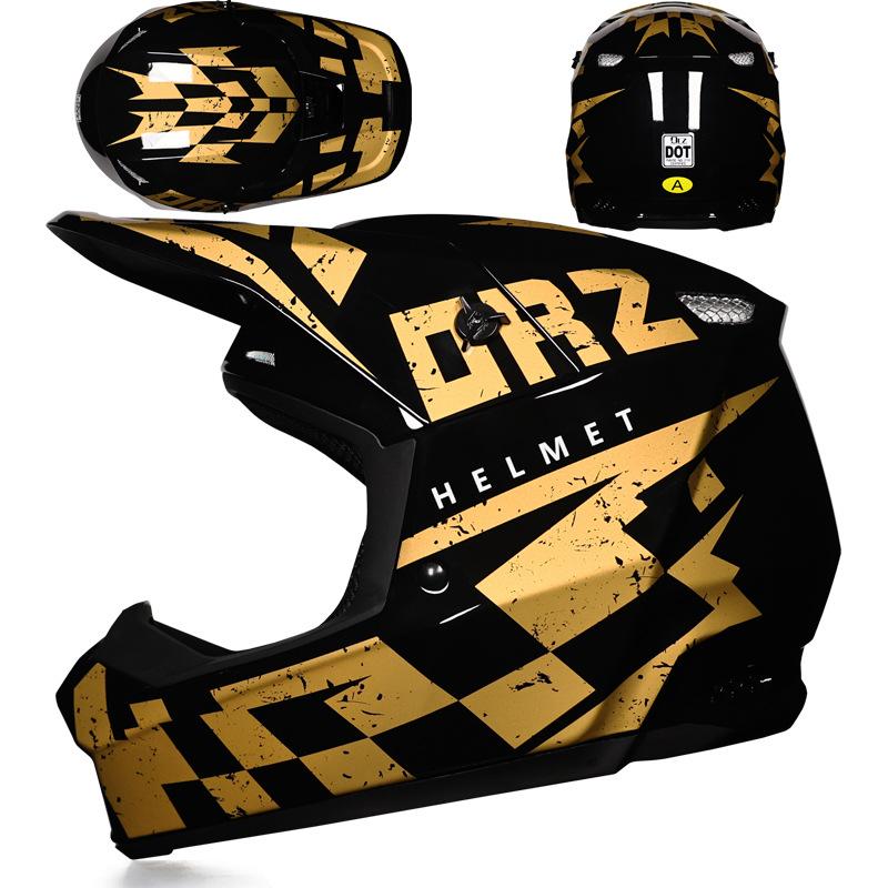 Greenway X6 Off-Road Helmet Goggles Downhill Woodway Mountain Bike Full Helmet Removable Safety Helmet Teen Self