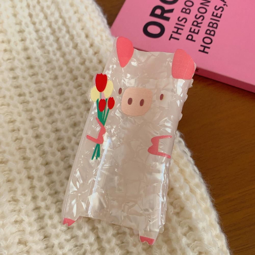 Kitty Dinosaur Hair Claw Acetic Acid Puppy Grab Clip Sweet Cat Acetate Hair Clip Girls