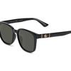 Gucci Square Sunglasses With Integrated Nose Pads Unisex Sunglasses Black GG0637SK