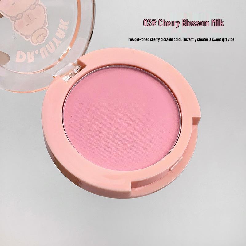 Elegant Capybara Blush Palette: Natural Color Payoff, Luminous Energetic Shades, Pure Desire Swell Color System.