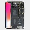 All'interno del circuito della scheda madre Custodia per Apple iPhone 13 12 11 Pro Max 13 12 Mini XS Max XR X 7 8 Plus 6 6S SE 2020 Cover Shell
