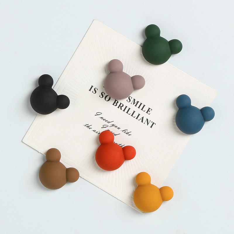 

Cartoon Refrigerator Magnets Set 7 Pieces Kitchen Decorative Magnets for Fridge Home Office Use Durable Design One Size синий