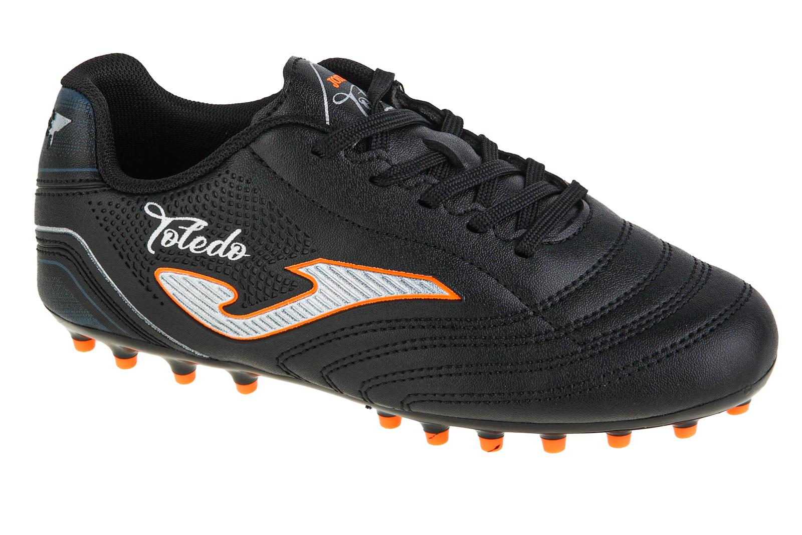 Joma Toledo Jr 24 TOJS AG, para menino preto chuteiras de futebol 37 preto
