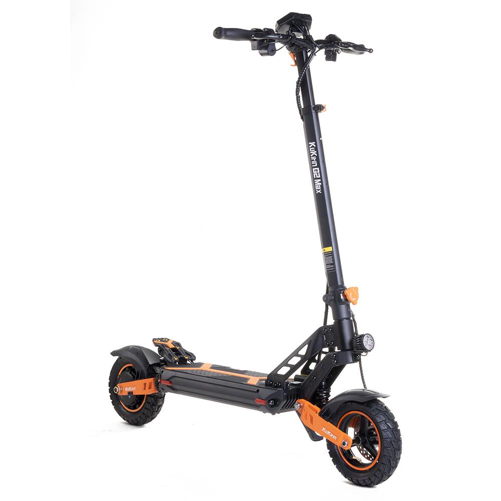 KuKirin G2 MAX Elektroroller 10*2,75'' Offroad-Luftreifen 1000W Motor 48V 20Ah Batterie 80km Reichweite 3 Geschwindigkeiten