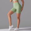 Nuovi pantaloncini a vita alta, aderenti, a tre quarti per donna – non c'è bisogno di biancheria intima, nessuna linea visibile – ideali per la corsa, il fitness e lo yoga