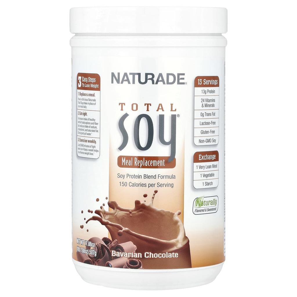 Total Soy®, Meal Replacement, Bavarian Chocolate, 507G (1Lb 1.88Oz)