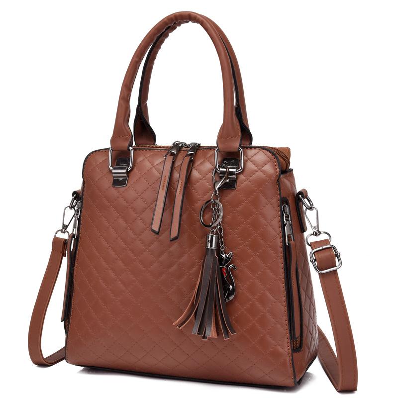 Fashion Crossbody Women's Bag Four-piece Retro Mother and Child Shoulder Handbag Fashion