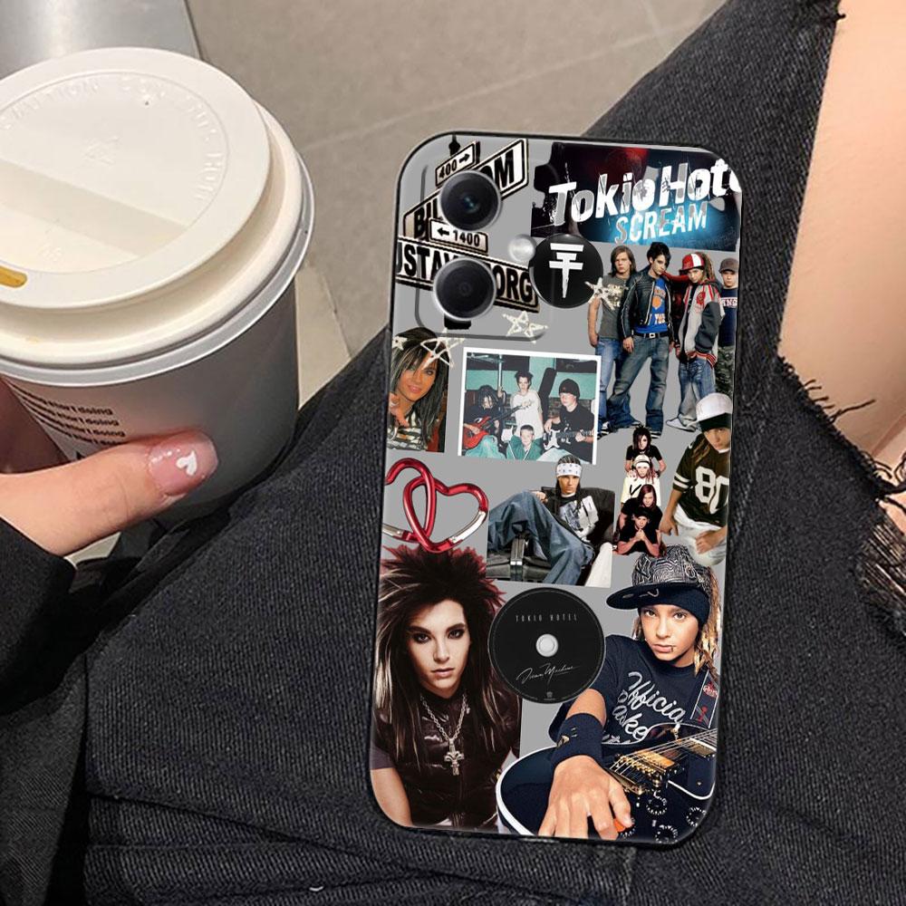 Tom Bill k-Kaulitz Tokio hotel Phone Case For Redmi Note 15 14 13 12 12S 11 11T 11S 10 9T 9 Pro Case Funda DIY Shell Capa Cover