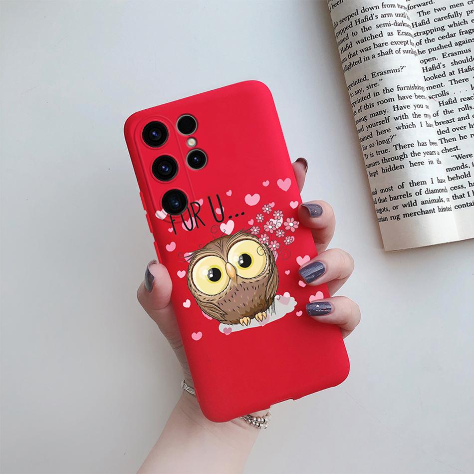 For Samsung Galaxy S24 Ultra Case S24 Plus Sunflower Girl Painted Soft Silicone Phone Case For Samsung S24 Ultra S 24 S24+ Shell