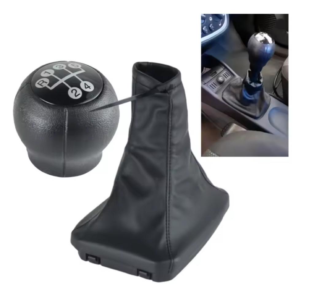 5-Gang Hand Schalthebel Knauf Handbremse Manschette Abdeckung Für Opel Corsa C (01-06) Kombination C(01-11) Tigra B (04-12)
