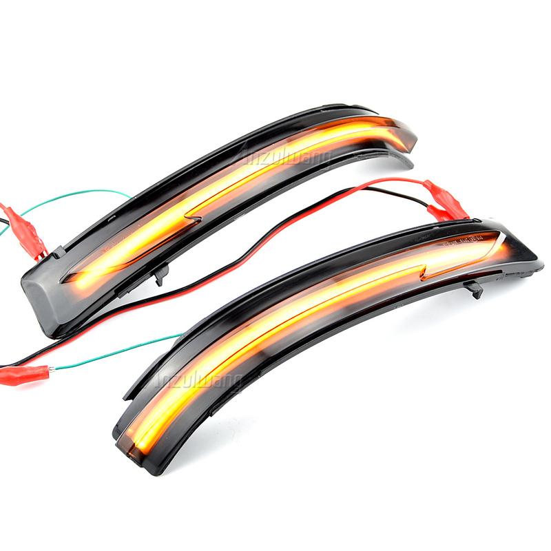 LED Side Mirror Dynamic Turn Signal Sequential Light For Nissan X-Trail T32 Rogue Qashqai J11 Murano Z52 Juke Navara Pathfinder