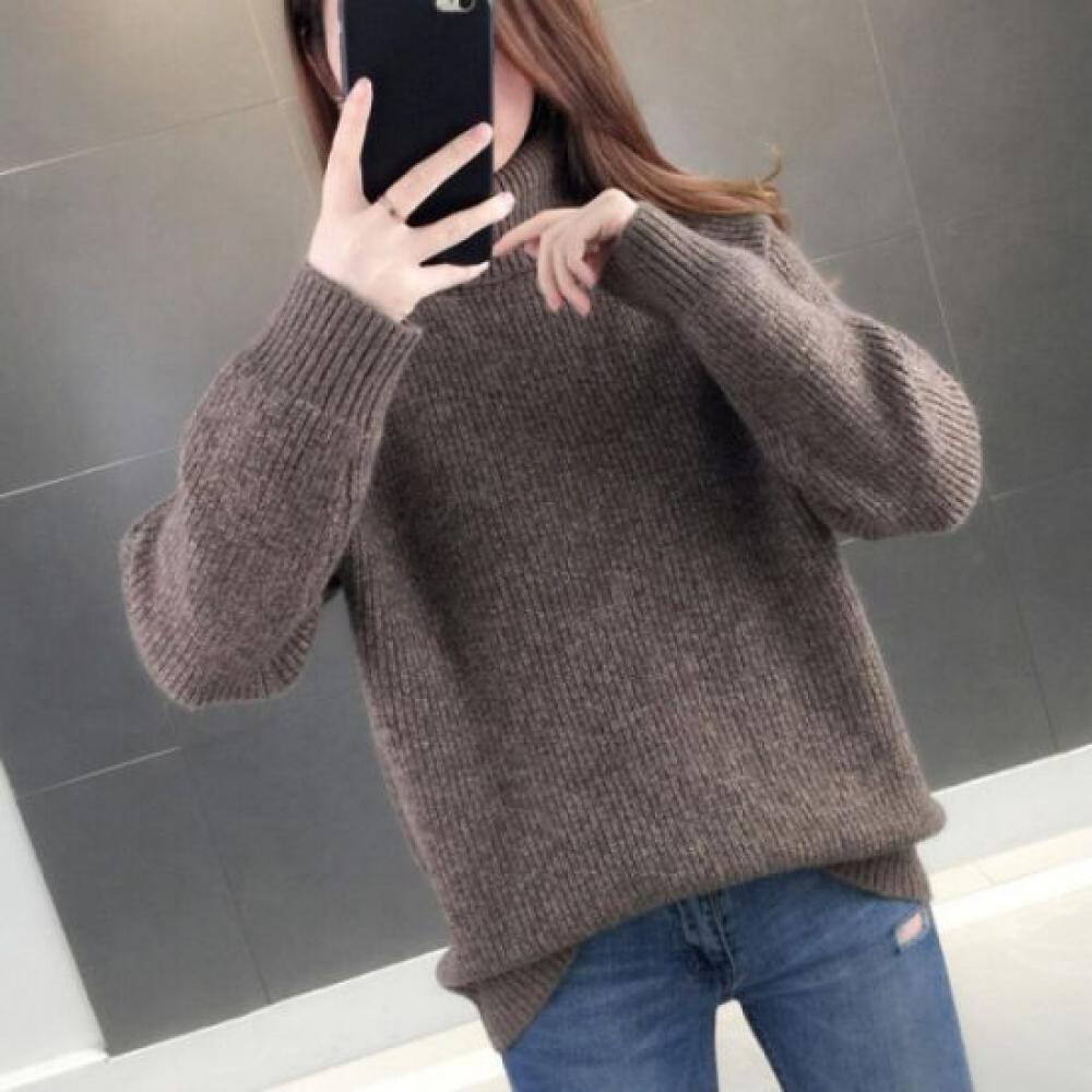 Navava Women S Thick Warm Ribbed Turtleneck Knit Sweater Nk3361