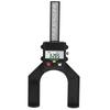 0?80mm Professional Electronic Digital Depth Gauge DIY Woodworking Ruler Height Gauge for Saw Table