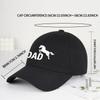 MLFO DAD Galloping Horse Print SoftTop Baseball Cap Retro Style Daily Commute Outdoor Hiking Fathers Day Gift