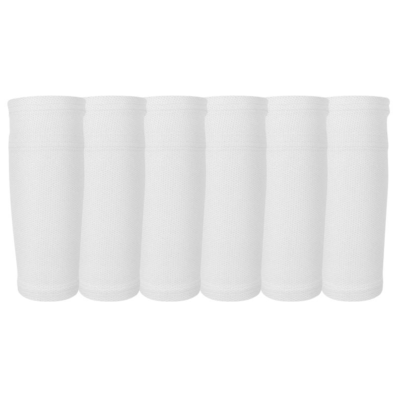 

3 пары носков с защитой голени, спортивные футбольные накладки на голень с рукавами для поддержки голени, компрессионные футболки с рукавами до икры, защита голени S