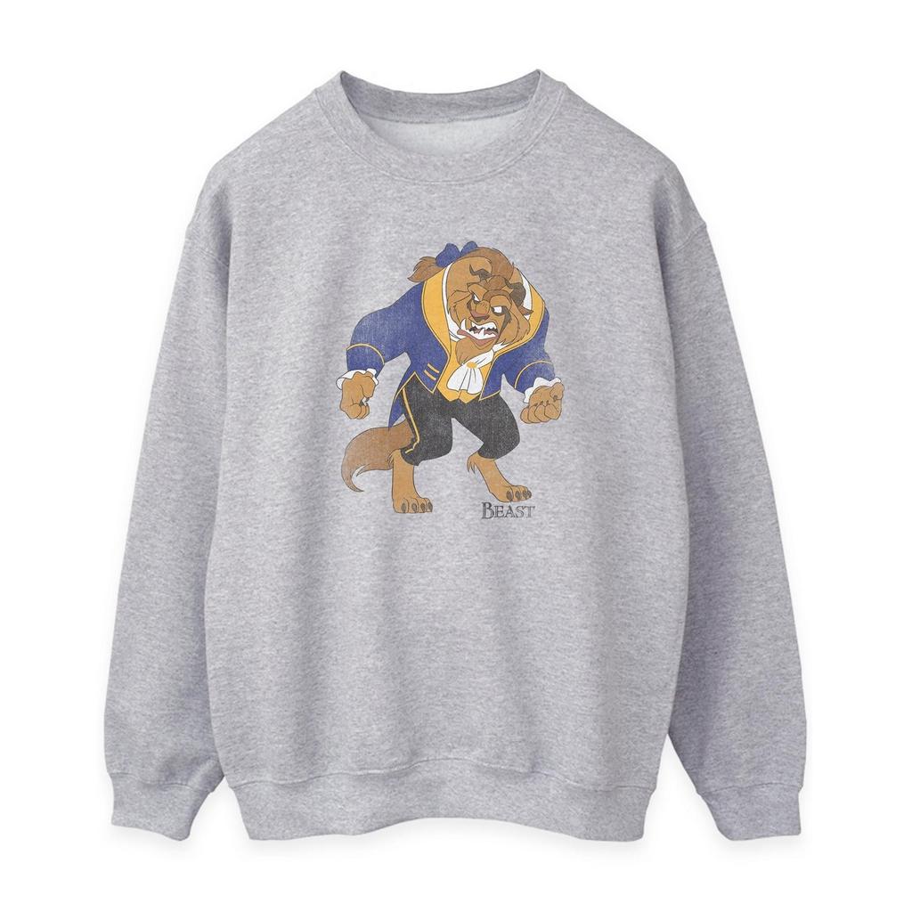 Beauty And The Beast Womens/Ladies Classic Heather Sweatshirt