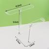 Clear Hair Hoop Organizer with Stable Base Multifunctional Protection Headphone Holder Acrylic