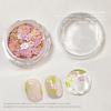 1 Jar Hollow Out Flowers Nail Art Glitter Mini Sparkling Flakes Nail Sequins Nail Art Decoration,Manicure Tips Charms For Women