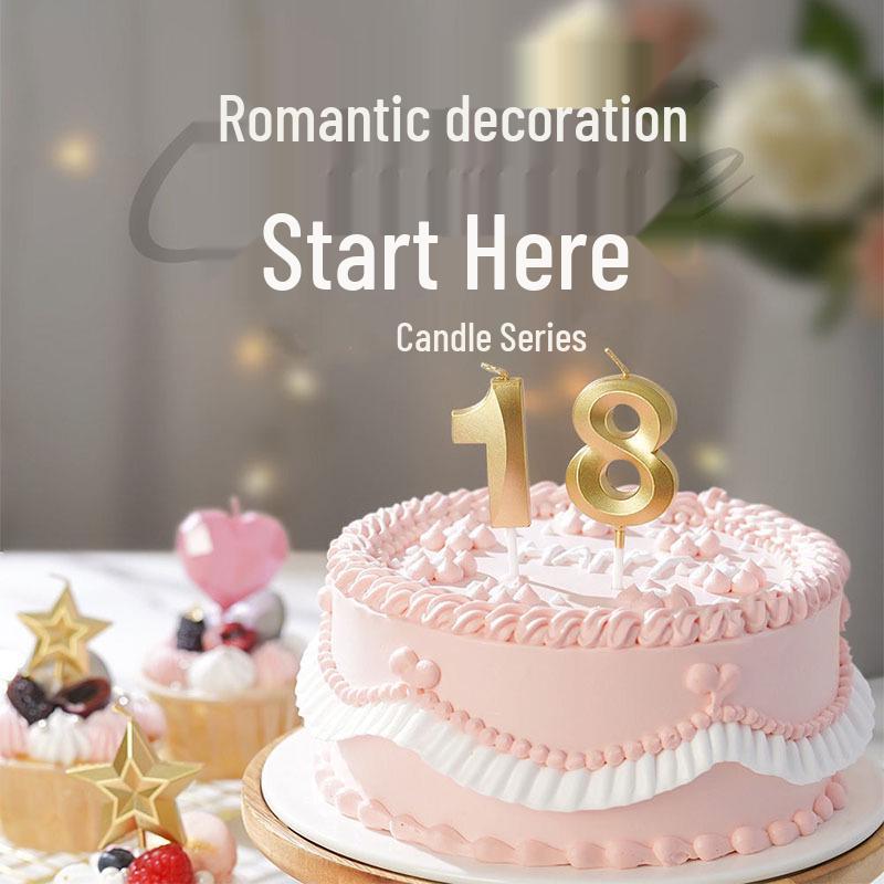 Creative Rotating Lotus Music Birthday Candle for Cakes