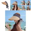 Summer Straw Hat With Wide Brim And Bow For Beach Sun Protection