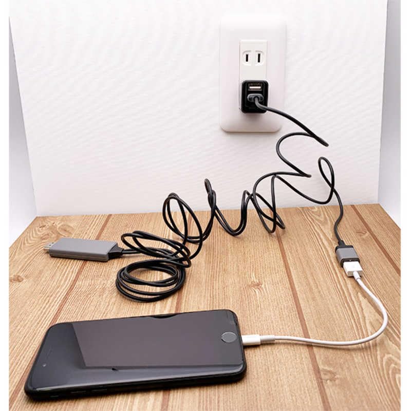 Ozma HDMI Mirroring Cable for iPhone/iPad, Black (UDC2-IPAV150K)