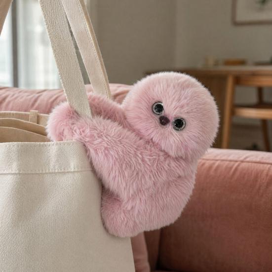 Electric Plush Doll Cartoon Owl Shape Plush Doll Crafted From Plush and Pp Cotton