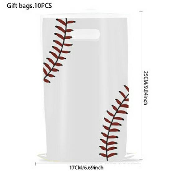 Sports Theme Candy Bags: Baseball, Basketball, Football Gift & Snack Bags for Birthday Parties