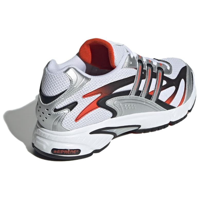 Adidas Temper Run 2.0 Comfortable Versatile Slip-Resistant Durable Low-Top Casual Running Shoes Men sneaker White Black Orange JI4642