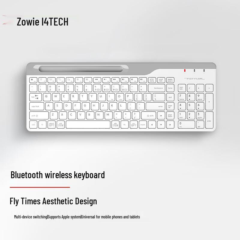 

A4TECH FBK25 Multi-Device Wireless Bluetooth Keyboard Wireless USB