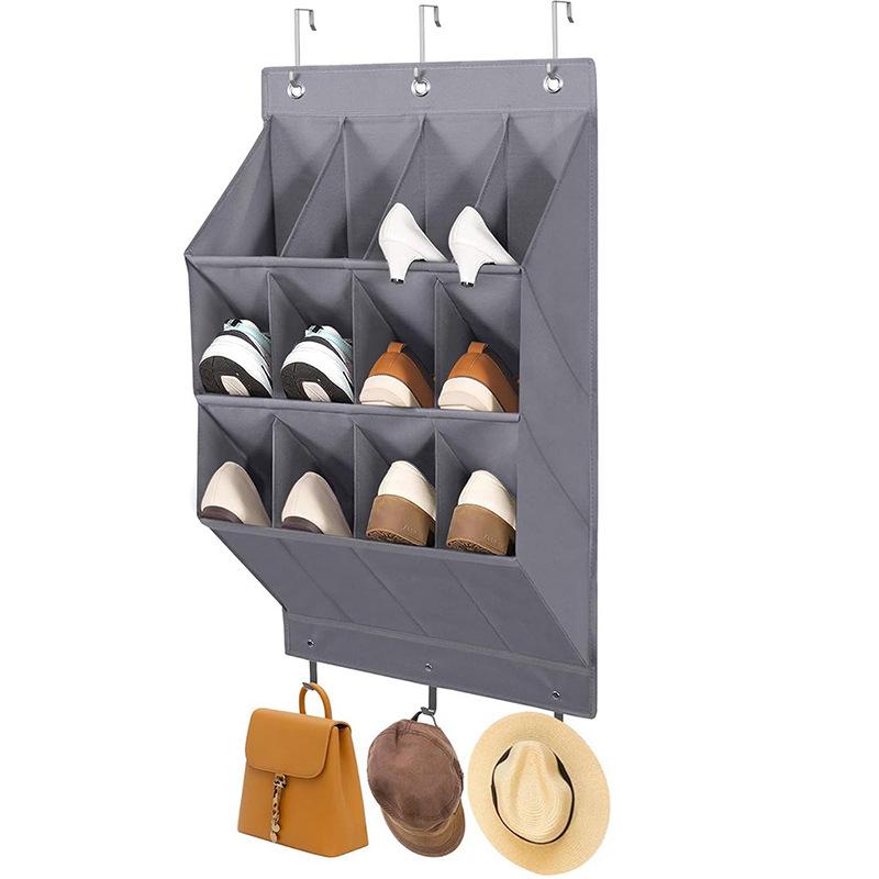 Wall-Mounted Multi-Layer Hanging Organizer for Shoes and Sundries
