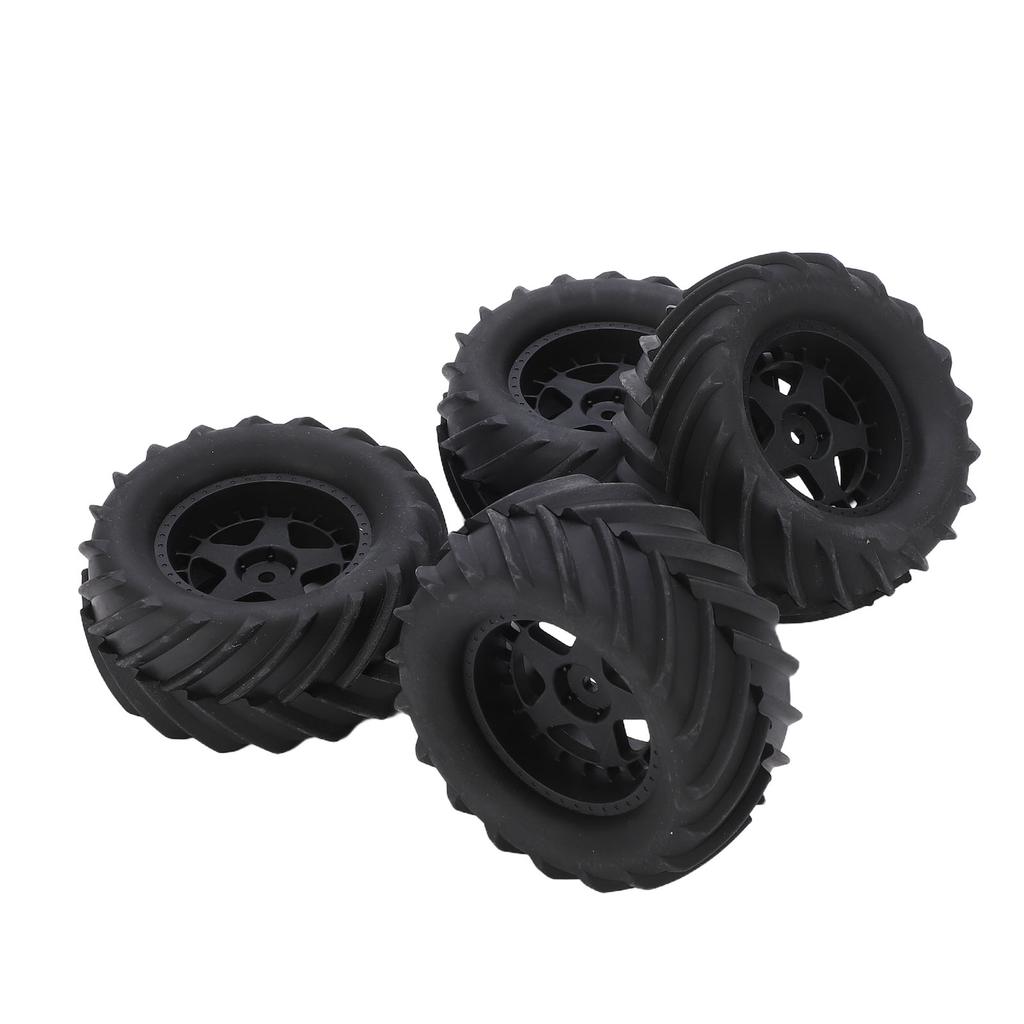 4pcs 90mm RC Paddle Buggy Tires Snow Sand Rubber Tires Wheels for 1 14 1 16 Scale RC Crawler Truck Upgrades