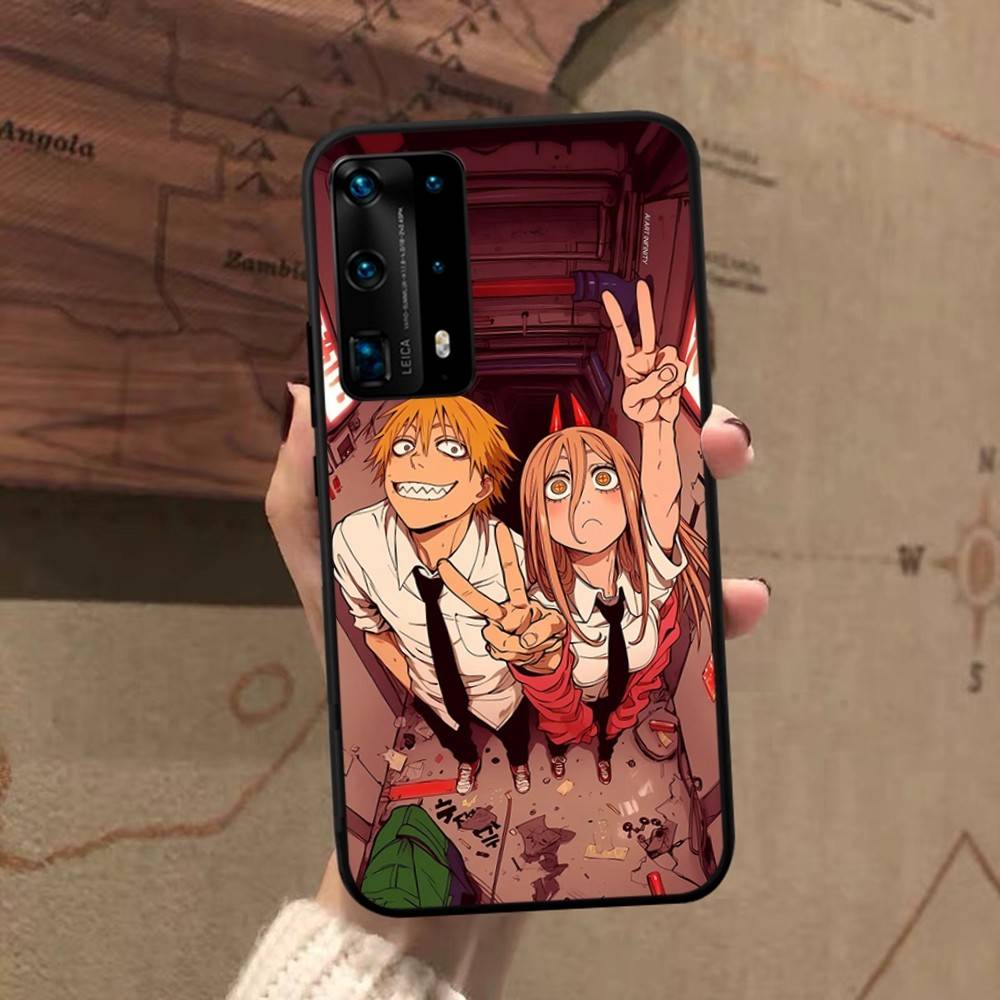 

C-Chainsawman Reze Arc Movie Colorful Phone Case For Huawei P 8 9 10 20 30 40 50 Pro Lite Psmart Honor 10 lite 70 Mate 20lite Huawei PSMART 2020