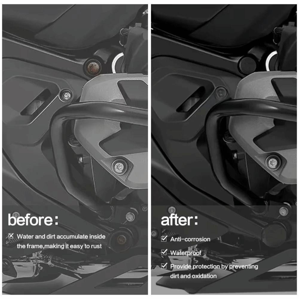 Plug Set Motorcycle Frame Hole Cover for BMW R1300GS R 1300 GS ADV R1300 GSA Bike Customization