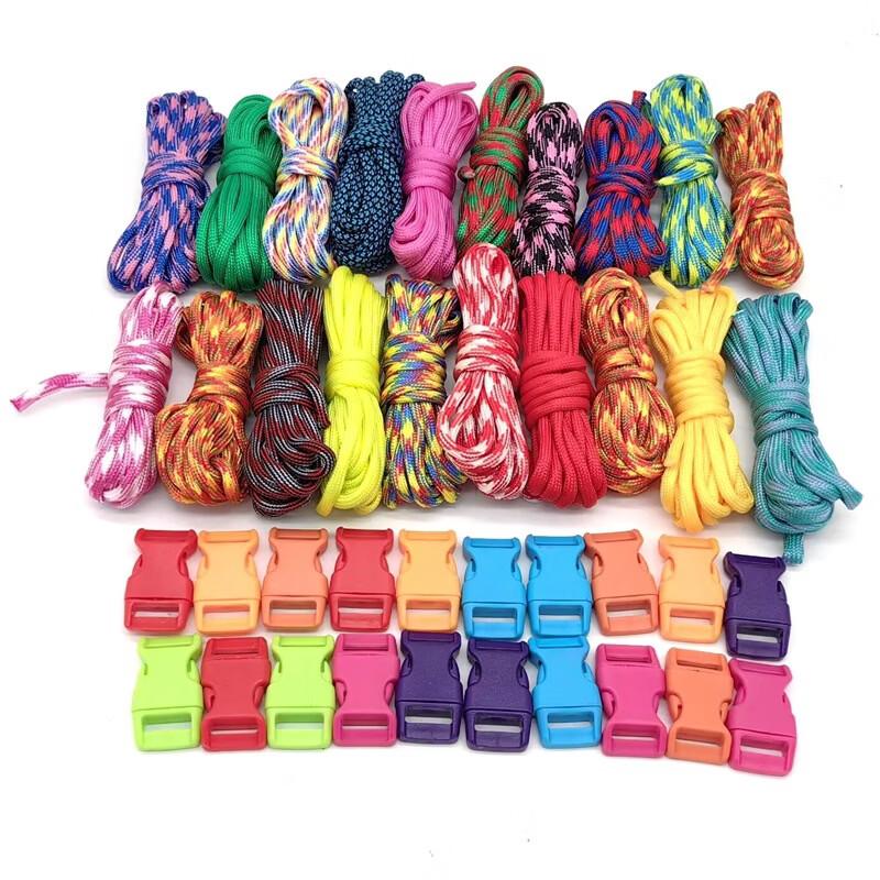 Brangdy 20-Color 7-Core Paracord Set