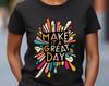 Great Day Shirt, Positive Tee, Good Day T-Shirt, Retro Motivational Shirt, Vintage Counselor T-Shirt, Anxiety Outfit, Positivity Clothing