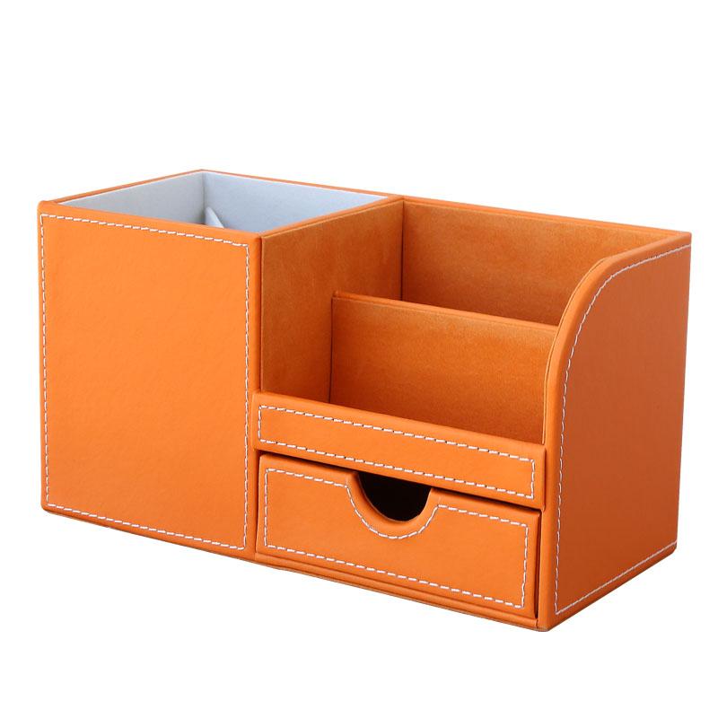 Organiseur de bureau multifonctionnel, support de papeterie, porte-crayons, porte-stylos, organisateur pour accessoires de bureau, boîte de rangement pour fournitures