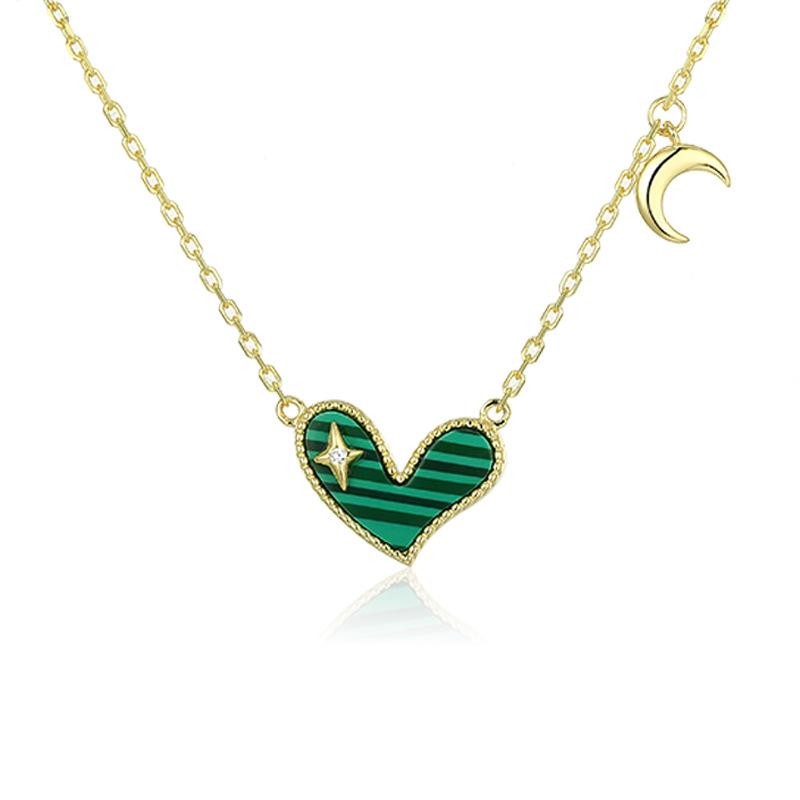

New Chinese style 925 sterling silver necklace for women, exquisite and high-end collarbone chain accessories, Instagram popular accessories for women 925 silver