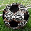 FC Bayern Munich Indoor Soccer Ball Colorful Machine Stitched PVC Size 5 Team Training Competition Ready Durable High-Bounce Cool Sports Gift